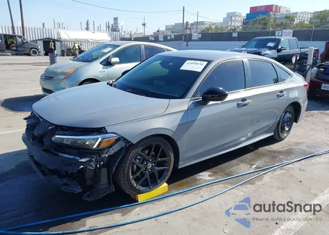 2025 Honda Civic Sport из США, поврежденный, VIN 2HGFE2F55SH504697